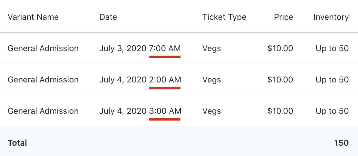 shopify event ticketing