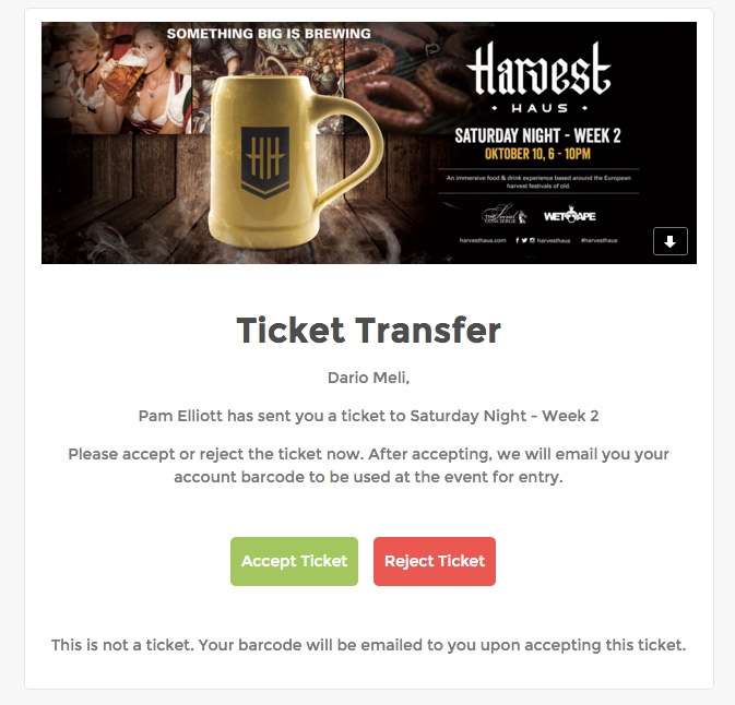 ticket transfer email